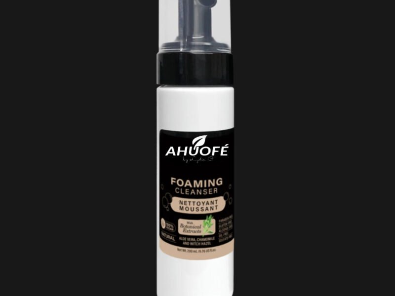 Foaming cleanser