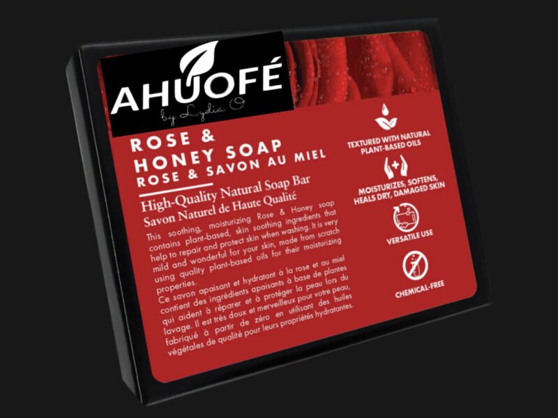 Rose and Honey soap bar