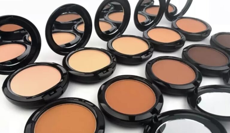 Press powder foundation