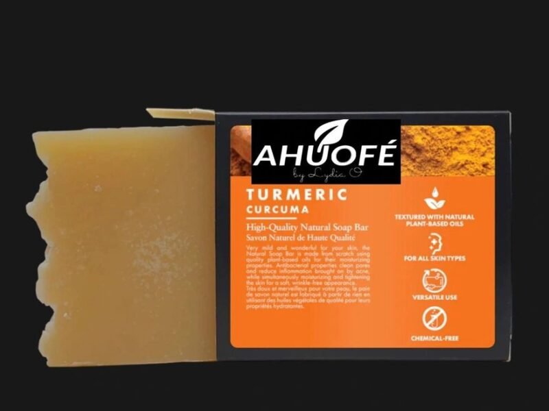 All Natural Turmeric Soap Bar